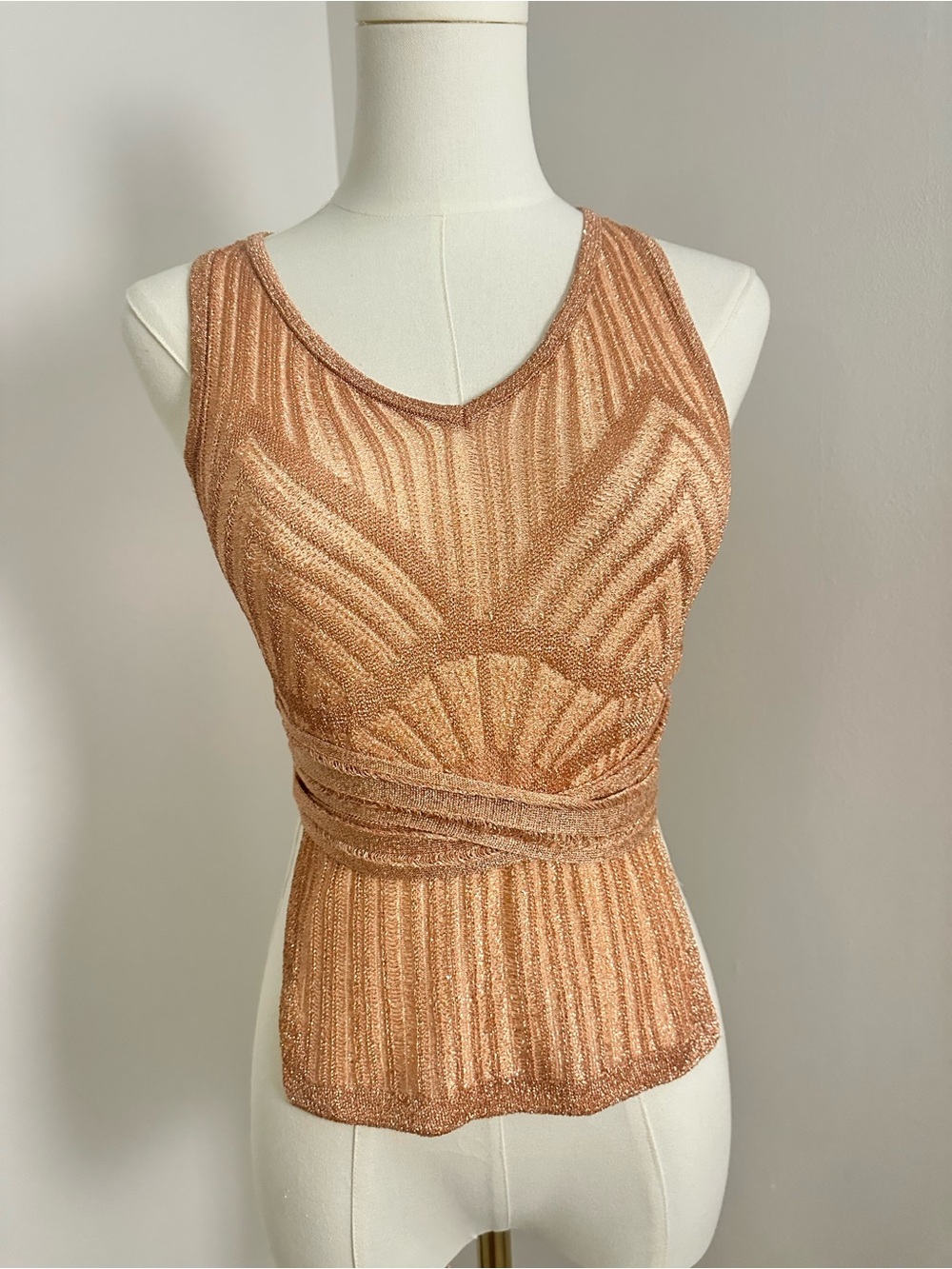 Missoni Shimmery Copper Knit top - Picture 7 of 12